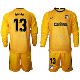 Barn Fotballdrakter Keeper Atlético Madrid Jan Oblak 13 2020-21 Langermet M002